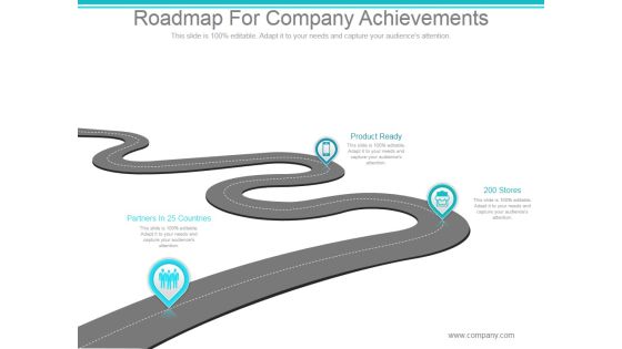 Roadmap For Company Achievements Ppt PowerPoint Presentation Tips Roadmap For Company Achievements Ppt PowerPoint Presentation Tips