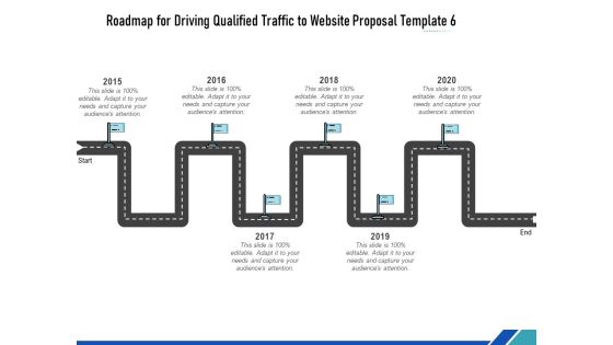 Roadmap For Driving Qualified Traffic To Website Proposal Template Six Flow Process Ppt Inspiration Show PDF Roadmap For Driving Qualified Traffic To Website Proposal Template Six Flow Process Ppt Inspiration Show PDF