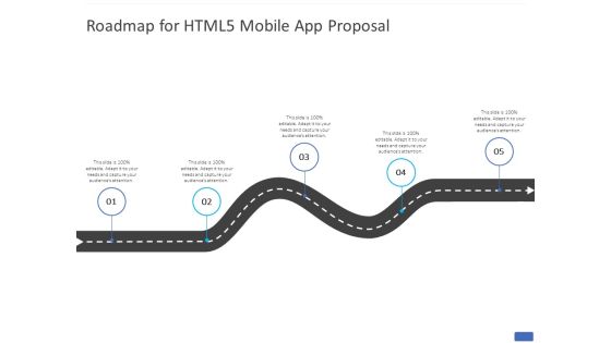 Roadmap For HTML5 Mobile App Proposal Ppt PowerPoint Presentation Layouts Designs Download PDF Roadmap For HTML5 Mobile App Proposal Ppt PowerPoint Presentation Layouts Designs Download PDF