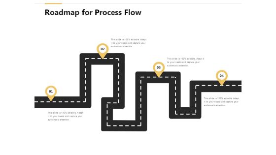 Roadmap For Process Flow Location Ppt PowerPoint Presentation Gallery Portfolio