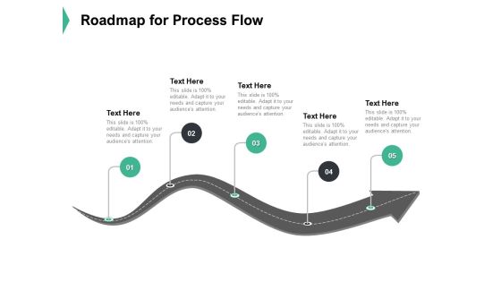 Roadmap For Process Flow Ppt PowerPoint Presentation Outline Layouts