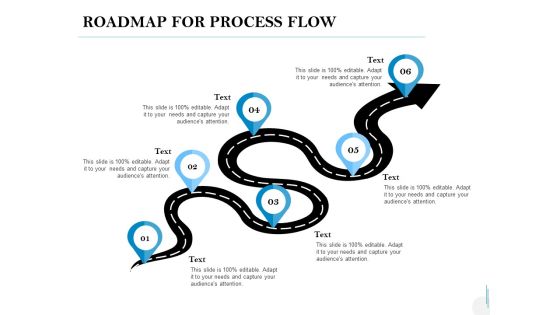 Roadmap For Process Flow Ppt PowerPoint Presentation Show Professional