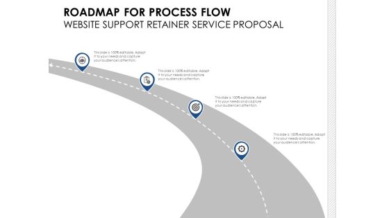 Roadmap For Process Flow Website Support Retainer Service Proposal Ppt PowerPoint Presentation Gallery Slide Roadmap For Process Flow Website Support Retainer Service Proposal Ppt PowerPoint Presentation Gallery Slide