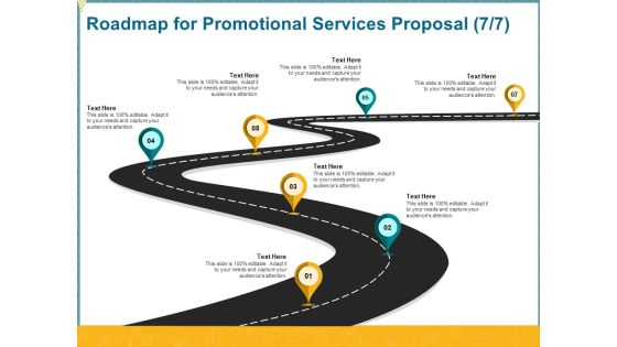 Roadmap For Promotional Services Proposal Ppt Icon Diagrams PDF Roadmap For Promotional Services Proposal Ppt Icon Diagrams PDF