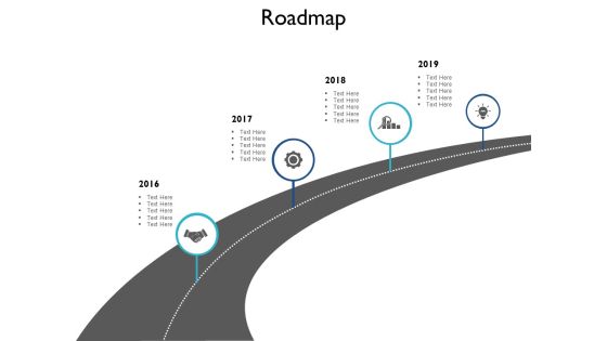 Roadmap Gears Ppt PowerPoint Presentation Pictures Templates