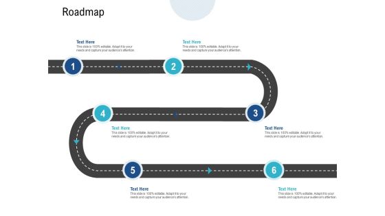 Roadmap Six Stage Process Ppt PowerPoint Presentation Icon Example