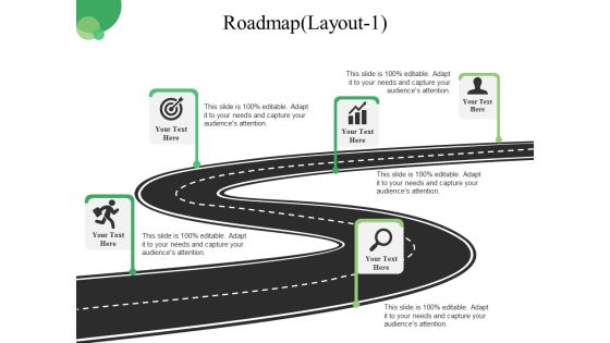 Roadmap Template 1 Ppt PowerPoint Presentation Inspiration Slideshow