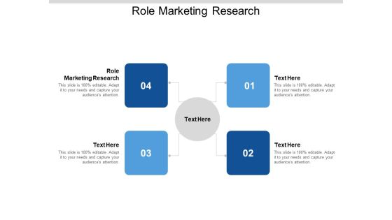Role Marketing Research Ppt PowerPoint Presentation Icon Clipart Images Cpb