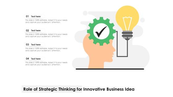 Role Of Strategic Thinking For Innovative Business Idea Ppt PowerPoint Presentation Inspiration Background Images PDF Role Of Strategic Thinking For Innovative Business Idea Ppt PowerPoint Presentation Inspiration Background Images PDF