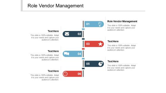 Role Vendor Management Ppt PowerPoint Presentation Infographic Template Influencers Cpb Role Vendor Management Ppt PowerPoint Presentation Infographic Template Influencers Cpb