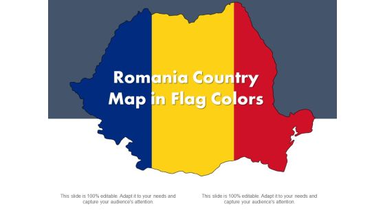 Romania Country Map In Flag Colors Ppt PowerPoint Presentation Gallery Smartart PDF Romania Country Map In Flag Colors Ppt PowerPoint Presentation Gallery Smartart PDF