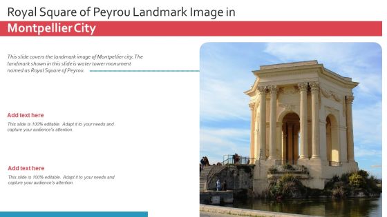 Royal Square Of Peyrou Landmark Image In Montpellier City PowerPoint Presentation Ppt Template PDF Royal Square Of Peyrou Landmark Image In Montpellier City PowerPoint Presentation Ppt Template PDF