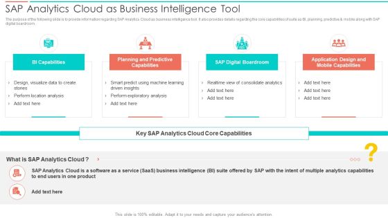 SAC Planning And Implementation SAP Analytics Cloud As Business Intelligence Tool Themes PDF