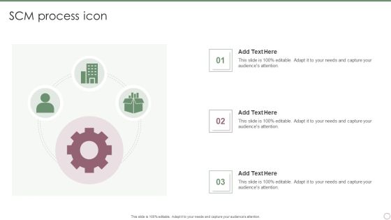 SCM Process Icon Ppt PowerPoint Presentation Gallery Guide PDF SCM Process Icon Ppt PowerPoint Presentation Gallery Guide PDF