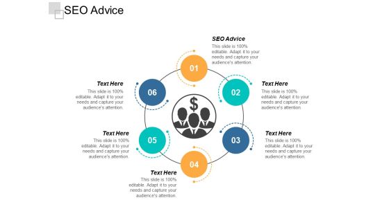 SEO Advice Ppt PowerPoint Presentation Infographics Infographics Cpb