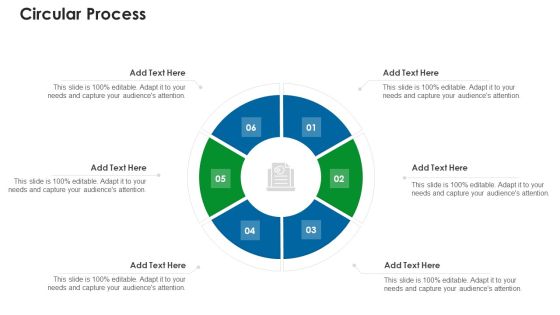 SEO Application Market Elevator Circular Process Infographics PDF