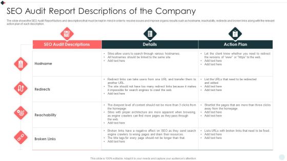 SEO Audit Summary To Increase SEO Audit Report Descriptions Of The Company Microsoft PDF SEO Audit Summary To Increase SEO Audit Report Descriptions Of The Company Microsoft PDF