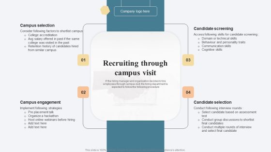 SHRM Talent Management Guide Handbook For Enterprise Recruiting Through Campus Visit Background PDF SHRM Talent Management Guide Handbook For Enterprise Recruiting Through Campus Visit Background PDF