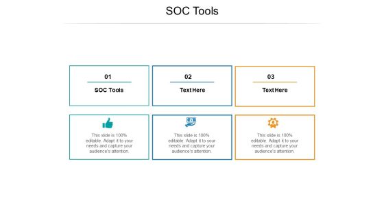 SOC Tools Ppt PowerPoint Presentation Pictures Information Cpb SOC Tools Ppt PowerPoint Presentation Pictures Information Cpb