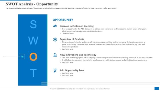 SWOT Analysis Opportunity Mockup PDF SWOT Analysis Opportunity Mockup PDF