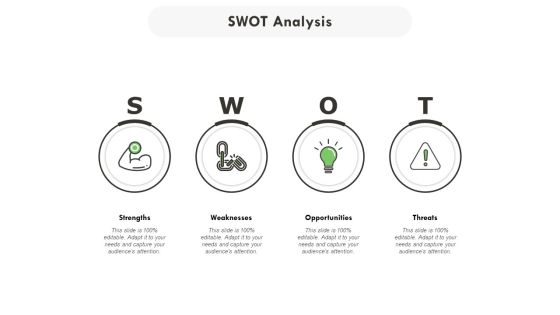 SWOT Analysis Ppt PowerPoint Presentation Outline Maker