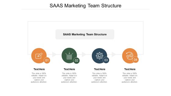 Saas Marketing Team Structure Ppt PowerPoint Presentation File Demonstration Cpb