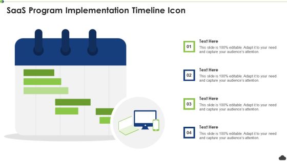 Saas Program Implementation Timeline Icon Ppt PowerPoint Presentation Gallery Format PDF Saas Program Implementation Timeline Icon Ppt PowerPoint Presentation Gallery Format PDF