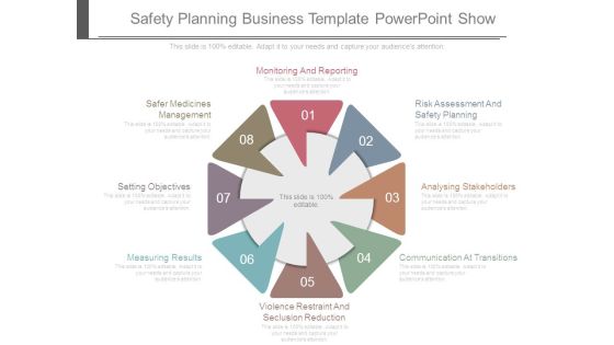 Safety Planning Business Template Powerpoint Show