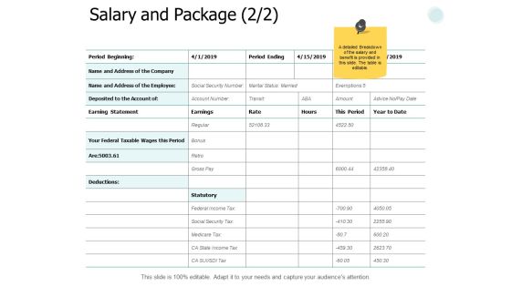 Salary And Package Strategy Ppt PowerPoint Presentation File Maker Salary And Package Strategy Ppt PowerPoint Presentation File Maker