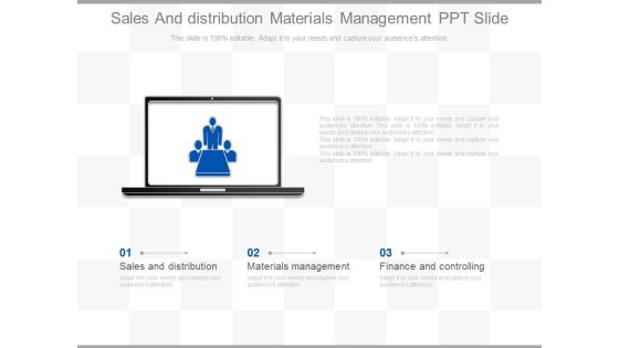 Sales And Distribution Materials Management Ppt Slide Sales And Distribution Materials Management Ppt Slide