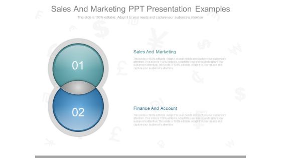 Sales And Marketing Ppt Presentation Examples