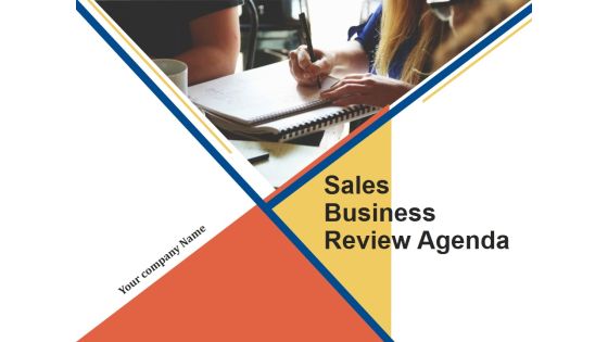 Sales Business Review Agenda PowerPoint Presentation Complete Deck With Slides