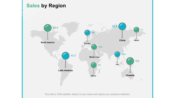 Sales By Region Information Ppt PowerPoint Presentation Outline Show