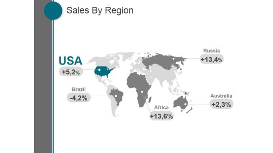 Sales By Region Ppt PowerPoint Presentation Picture