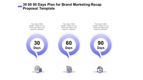 Sales Campaign Recap 30 60 90 Days Plan For Brand Marketing Recap Proposal Template Graphics PDF Sales Campaign Recap 30 60 90 Days Plan For Brand Marketing Recap Proposal Template Graphics PDF