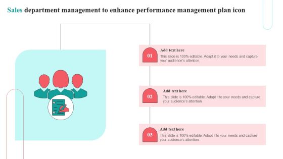 Sales Department Management To Enhance Performance Management Plan Icon Themes PDF Sales Department Management To Enhance Performance Management Plan Icon Themes PDF