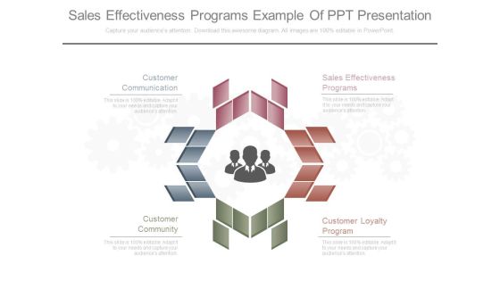 Sales Effectiveness Programs Example Of Ppt Presentation