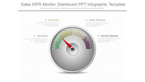 Sales Kips Monitor Dashboard Ppt Infographic Template Sales Kips Monitor Dashboard Ppt Infographic Template