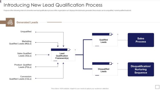 Sales Lead Qualification Procedure And Parameter Introducing New Lead Qualification Process Portrait PDF Sales Lead Qualification Procedure And Parameter Introducing New Lead Qualification Process Portrait PDF