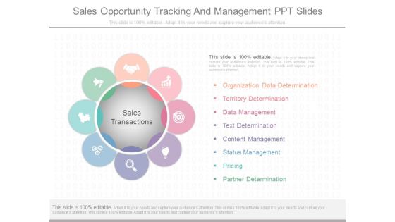 Sales Opportunity Tracking And Management Ppt Slides