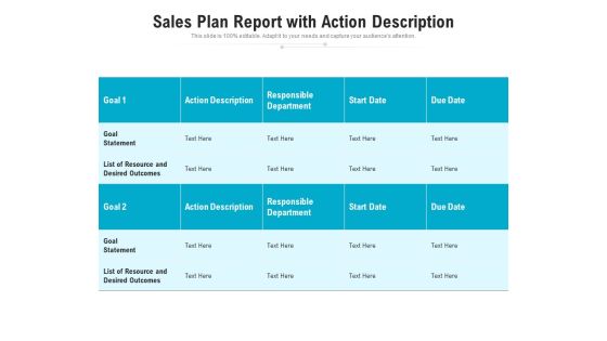 Sales Plan Report With Action Description Ppt PowerPoint Presentation Portfolio Infographic Template PDF Sales Plan Report With Action Description Ppt PowerPoint Presentation Portfolio Infographic Template PDF