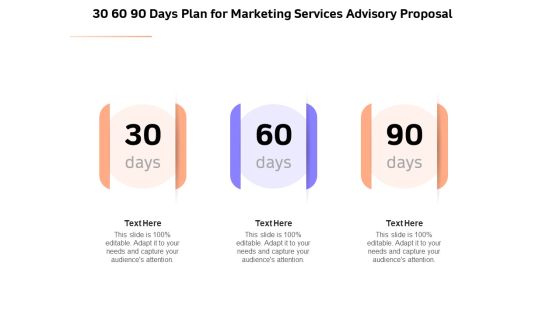 Sales Strategy Consulting 30 60 90 Days Plan For Marketing Services Advisory Proposal Background PDF Sales Strategy Consulting 30 60 90 Days Plan For Marketing Services Advisory Proposal Background PDF