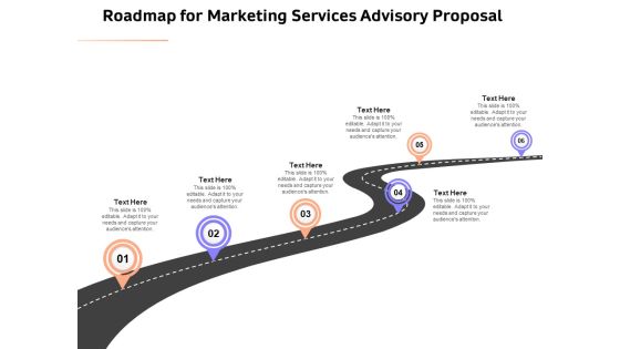 Sales Strategy Consulting Roadmap For Marketing Services Advisory Proposal Slides PDF Sales Strategy Consulting Roadmap For Marketing Services Advisory Proposal Slides PDF
