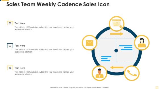 Sales Team Weekly Cadence Sales Icon Guidelines PDF