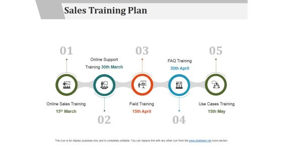 Sales Training Plan Ppt PowerPoint Presentation Icon Graphics
