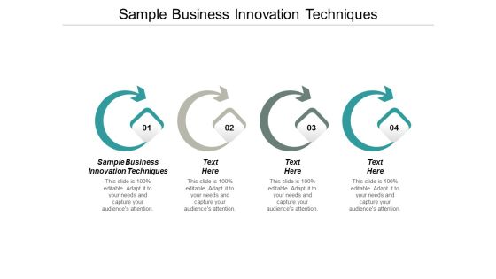 Sample Business Innovation Techniques Ppt PowerPoint Presentation Infographics Topics Cpb Sample Business Innovation Techniques Ppt PowerPoint Presentation Infographics Topics Cpb
