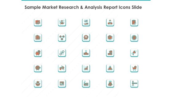 Sample Market Research And Analysis Report Icons Slide Ppt Pictures Design Inspiration PDF