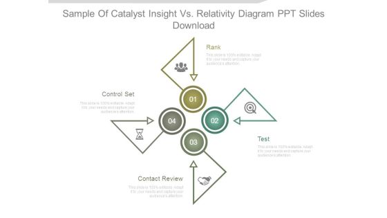 Sample Of Catalyst Insight Vs Relativity Diagram Ppt Slides Download Sample Of Catalyst Insight Vs Relativity Diagram Ppt Slides Download