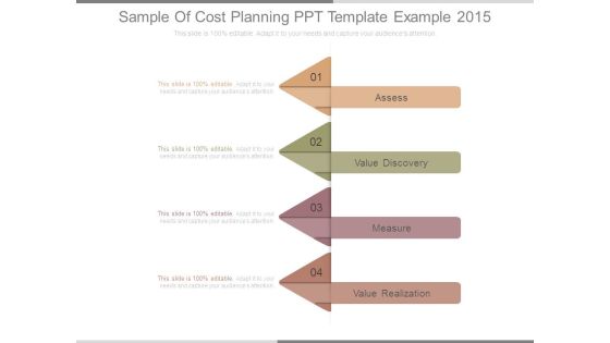Sample Of Cost Planning Ppt Template Example 2015 Sample Of Cost Planning Ppt Template Example 2015