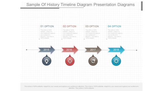 Sample Of History Timeline Diagram Presentation Diagrams